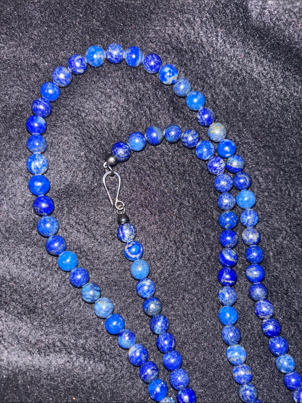 Jay King Lapis Lazuli beaded necklace - Picture 7 of 7